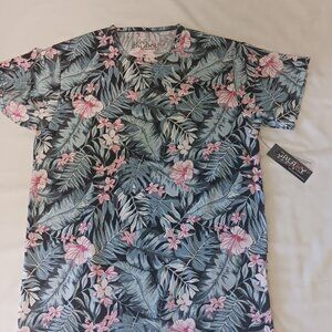 Galaxy by Harvic Short Sleeve Pullover SZ M NWT